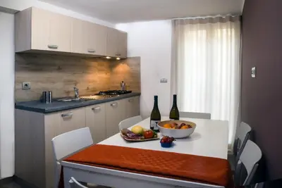 Cucina o angolo cottura di Guesthouse Lago di Nicito