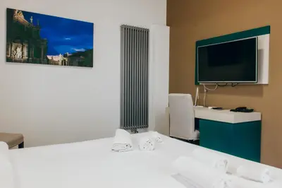 Letto o letti in una camera di Guesthouse Lago di Nicito