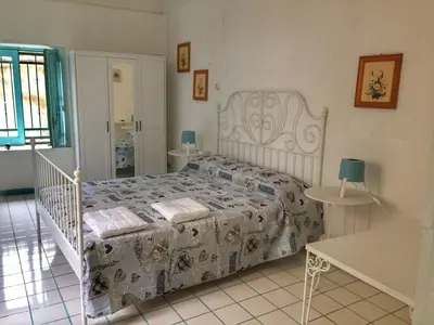 Letto o letti in una camera di Le Chiazzette
