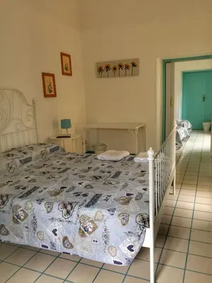 Letto o letti in una camera di Le Chiazzette