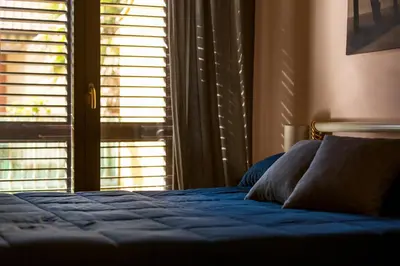 Letto o letti in una camera di Gli Ulivi Dell'Etna