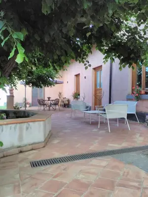 Patio o area all'aperto di La corte di Bafè B&B 
