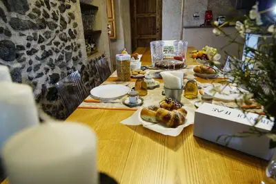 Cibo presso il bed & breakfast o nelle vicinanze