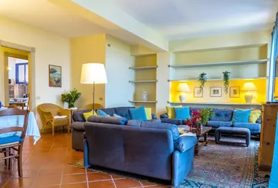 Area soggiorno di Les Suites - Apartments