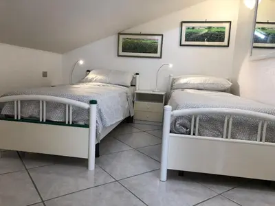 Letto o letti in una camera di Clementine's House