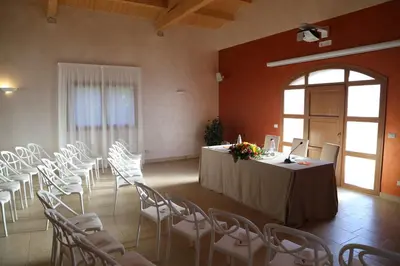 Area soggiorno di B&B Le Antiche Cisterne