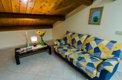 Area soggiorno di Casa Vacanza AcquaMarina