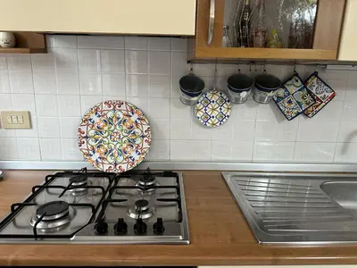 Cucina o angolo cottura di Casa Vacanza AcquaMarina