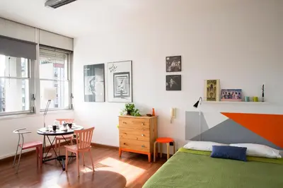 Letto o letti in una camera di Fra House