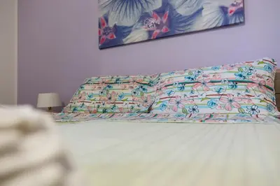Letto o letti in una camera di Acqua di Mare