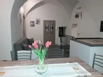 Area soggiorno di Casa Sicilia Acireale