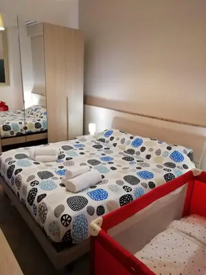 Letto o letti in una camera di A casa di Edo