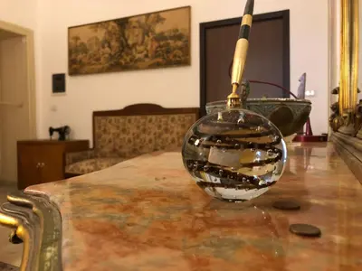 Area soggiorno di Montello Guest House & Apartment