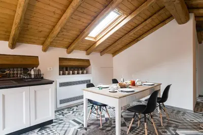 Cucina o angolo cottura di Casa Vacanza Etna Dream