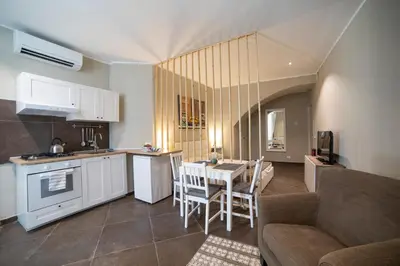 Cucina o angolo cottura di Katana suites apartments