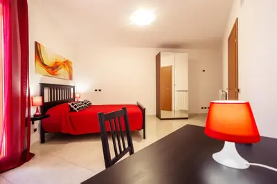 Letto o letti in una camera di Rocca degli Etnei