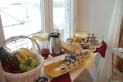 Cibo presso il bed & breakfast o nelle vicinanze