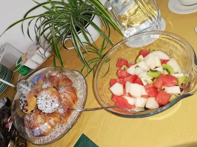 Cibo presso il bed & breakfast o nelle vicinanze