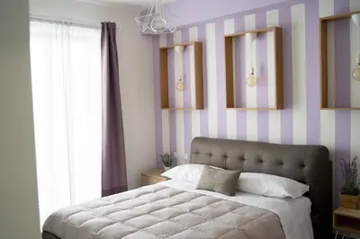 Letto o letti in una camera di Anna & Alfredo bed and breakfast