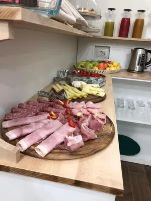 Cibo presso il bed & breakfast o nelle vicinanze