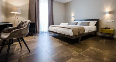 Letto o letti in una camera di Plebis - B&B in Sicilia nel centro storico di Catania