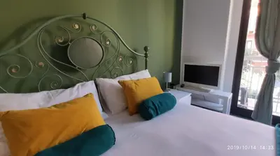 Letto o letti in una camera di Luxury Catania