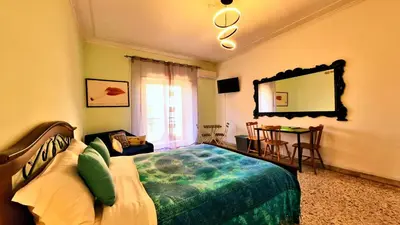 Letto o letti in una camera di Nonno Francesco rooms