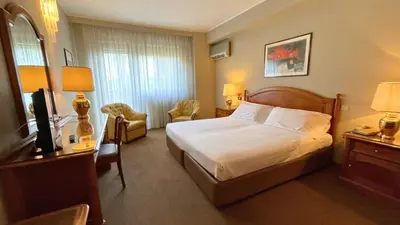 Letto o letti in una camera di Garden Hotel Catania