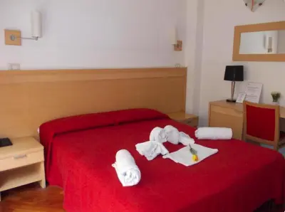 Letto o letti in una camera di Hotel Catania Town