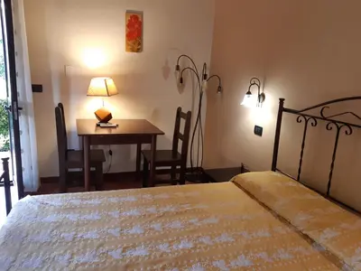 Letto o letti in una camera di Agriturismo Il Pozzo Antico
