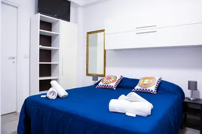 Letto o letti in una camera di Etna Catania Center