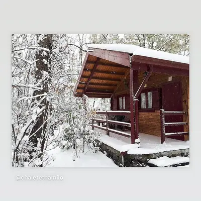 CHALET ETNA MILO durante l'inverno