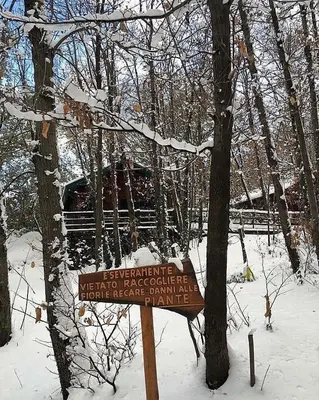CHALET ETNA MILO durante l'inverno