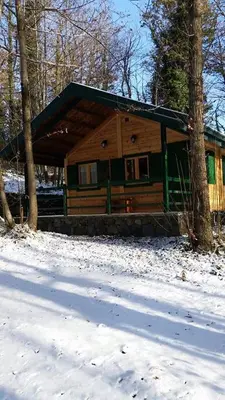 CHALET ETNA MILO durante l'inverno