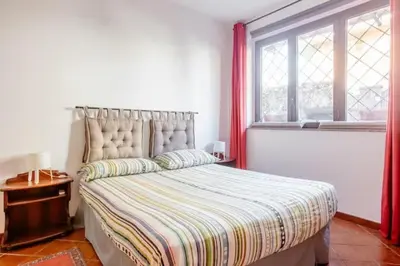 Letto o letti in una camera di Casa Paradiso sul Mare delle Aci