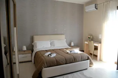Letto o letti in una camera di Etnasentieri Wine house on Etna mount