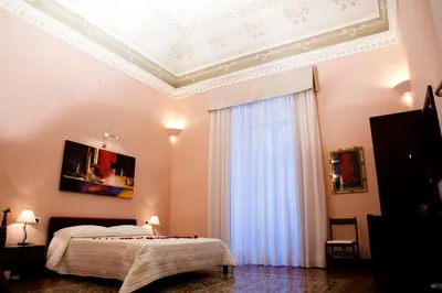 Letto o letti in una camera di Antiche Volte
