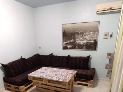Area soggiorno di Etna-View Villa with Garden and Pool
