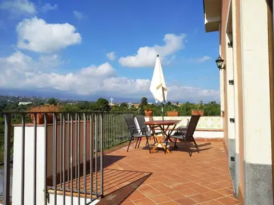 Balcone o terrazza di Case Vacanze Residence Trinacria