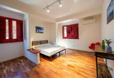 Letto o letti in una camera di The Yard Hostel