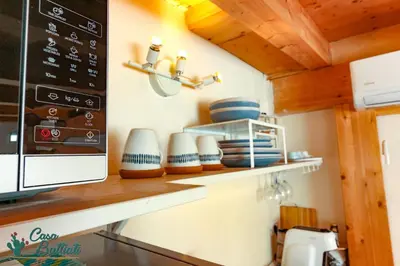 Cucina o angolo cottura di Casa Battiati