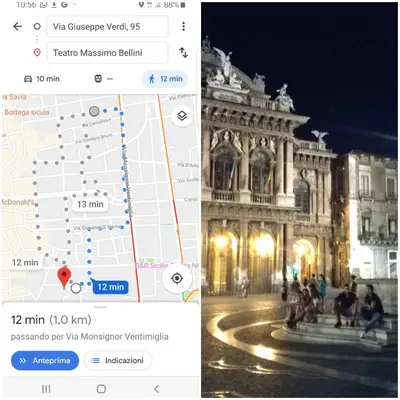 Il quartiere o una zona nella vicinanze dell'appartamento