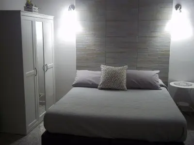 Letto o letti in una camera di Casagioieni