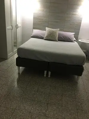 Letto o letti in una camera di Casagioieni