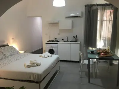 Letto o letti in una camera di FREE FLAT