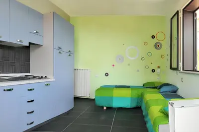 Cucina o angolo cottura di Comfortable Studio in Nicolosi, 25 m²