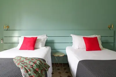 Letto o letti in una camera di Lettera Living Manzoni 18