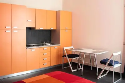 Cucina o angolo cottura di Cozy studio in Nicolosi, 30 m² with included parking