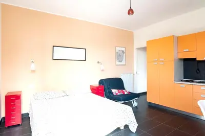 TV o dispositivi per l'intrattenimento presso Cozy studio in Nicolosi, 30 m² with included parking