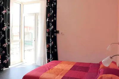 Letto o letti in una camera di Cozy studio in Nicolosi, 30 m² with included parking